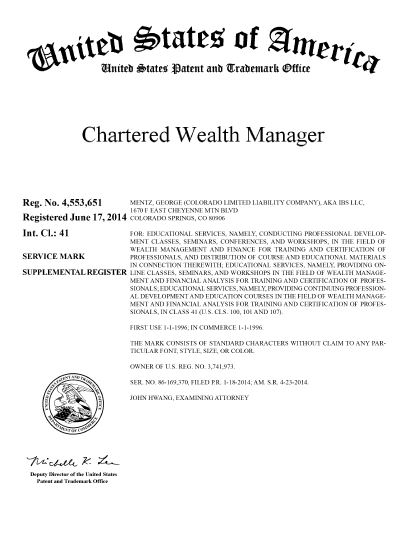 images/CWM%20USPTO%20Trademark%20Chartered%20Wealth%20Manager%20USA.JPG
